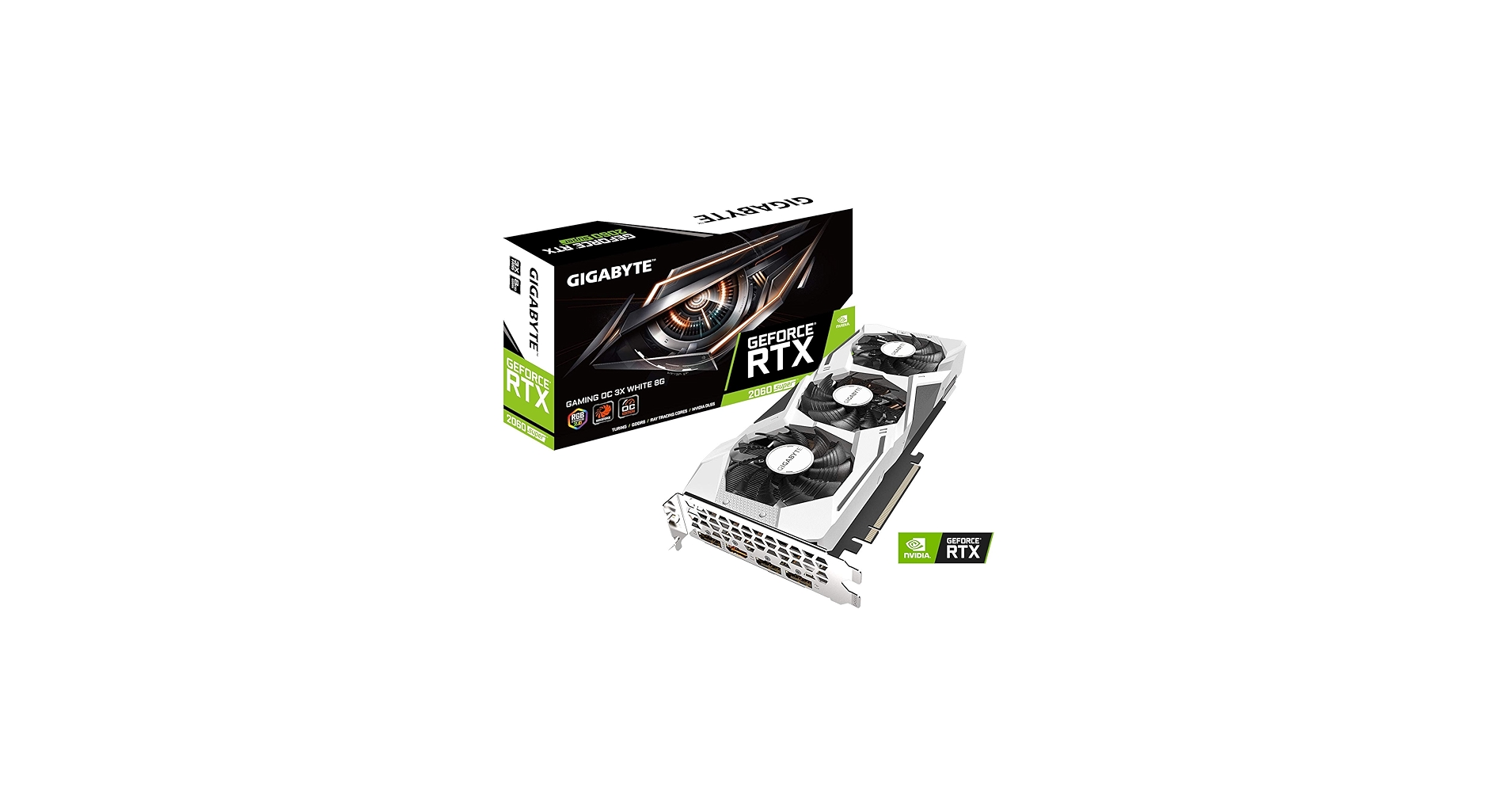 GIGABYTE　GeForce RTX 2060 SUPER 8G　美品 Gigabyte GeForce RTX 2060 Super GAMING OC 8G Graphics Card